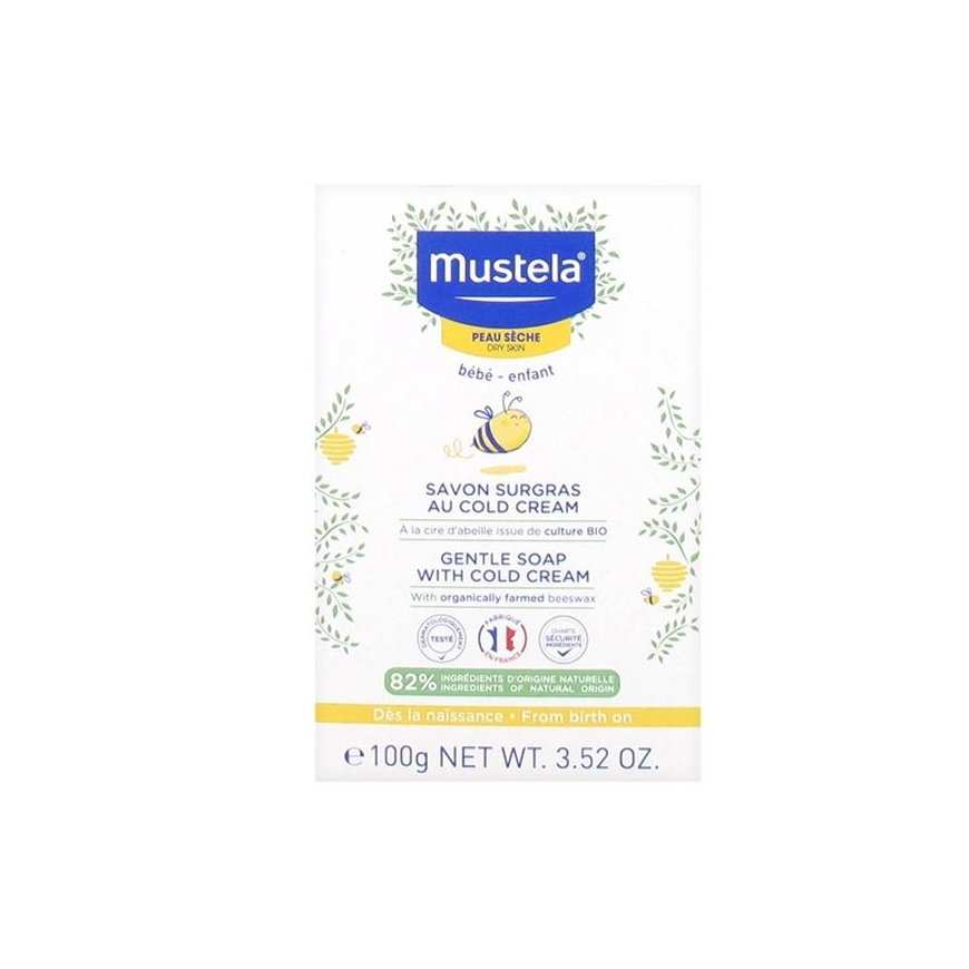 Mustela mild bath soap with cold