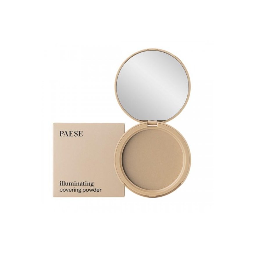 PAESE Compact Powder "Illuminating & Covering" 9g Color 1c – 2