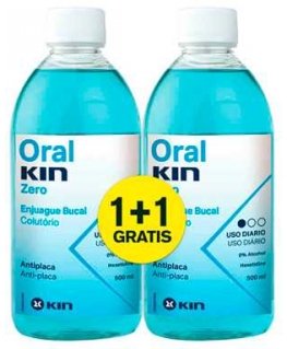 Mouth wash Kin Oraklin Zero (2 units)