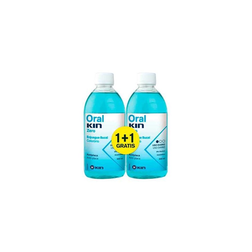 Mouth wash Kin Oraklin Zero (2 units)