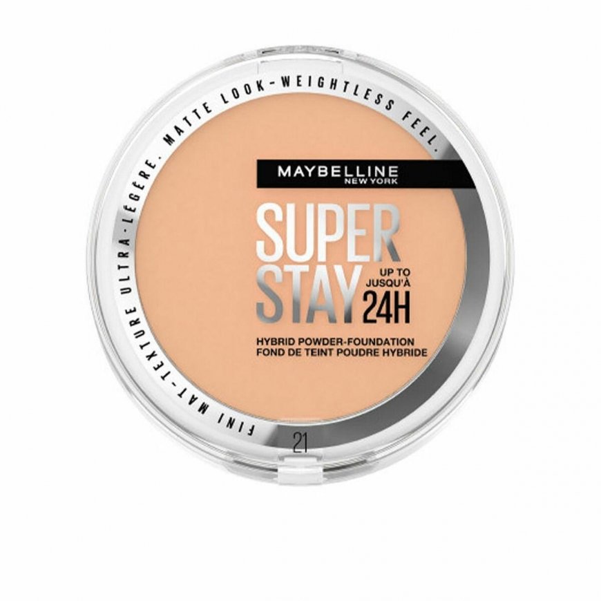 makiažo pagrindas "Maybelline Superstay 24h Hybrid Pudra-Makiažo pagrindas 21" 9g