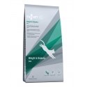 TROVET Weight & Diabetic 3 kg Взрослый Птица, Рис