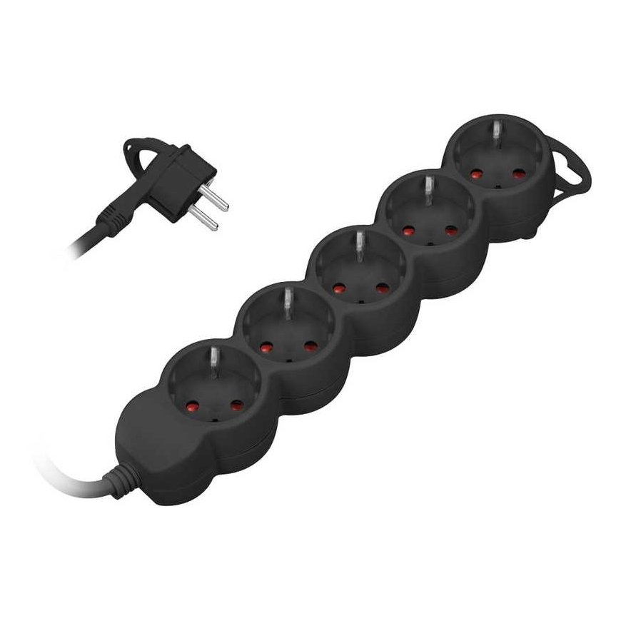 Orno 5-way extension cord 2P+E (Schuko)