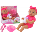 Lean Baby doll, pink clothes, headband, feeding accessories Lean Baby doll, pink clothes, headband, feeding accessories