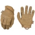Mechanix Wear Gloves MECHANIX SPECIALTY VENT, with holes for ventilation, Coyote XXL size. Velcro, artificial 0.6mm leather. tou