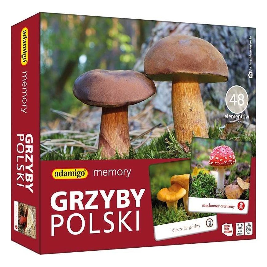 Adamigo Gra memory - grzyby polski