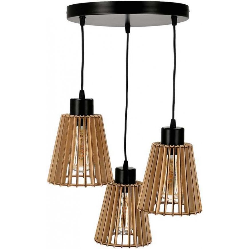 Orno DELOS 3P E27, pendant lamp