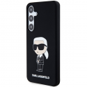 Karl Lagerfeld Case for Samsung Galaxy S24 KLHCS24SSNIKBCK Black HC SILICONE NFT IKONIK