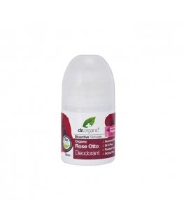 Dr Organic Rose Otto Deodorant Roll On 50ml