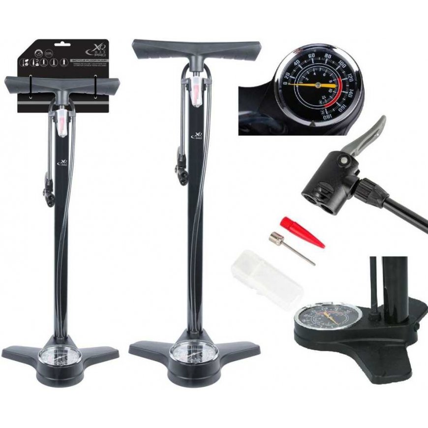 XQMAX SEMINAR BICYCLE PUMP 160PSI (11BAR)