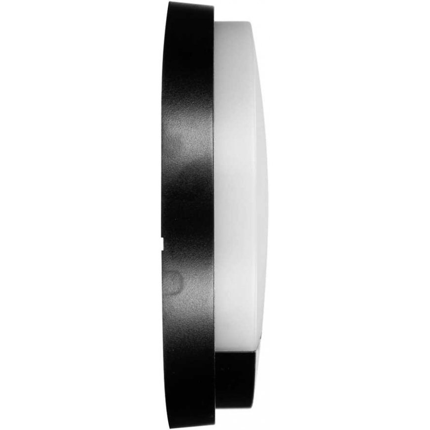 Sieninis šviestuvas Orno AGAT LED 10W, sodo šviestuvas su judesio jutikliu, 140st, 800lm, IP54, 4000K, juodas – 4