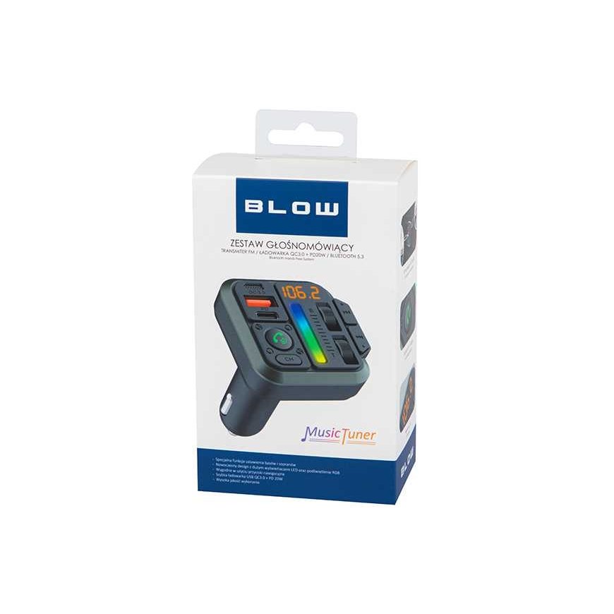 FM transmitter BLOW Bluetooth+QC3.0+PD20W – 4