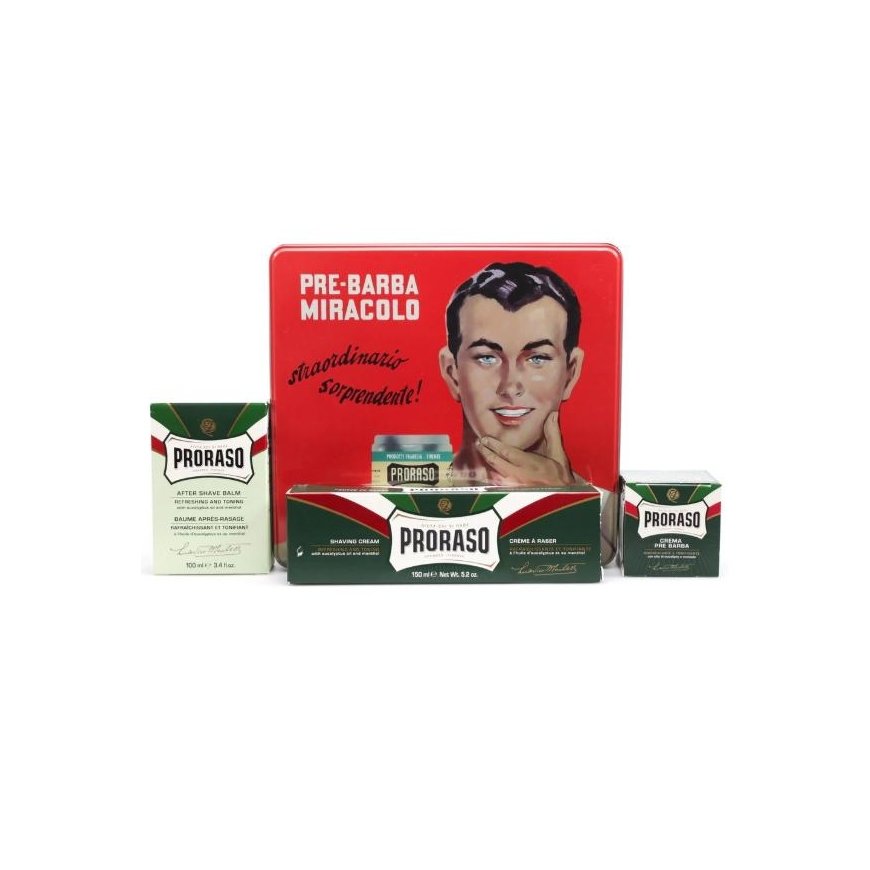 Proraso Vintage Gino Set 4 Pieces