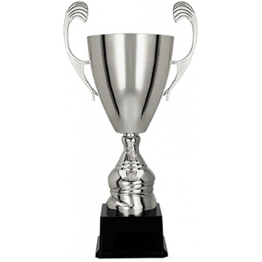 Detail Silver metal cup TM
