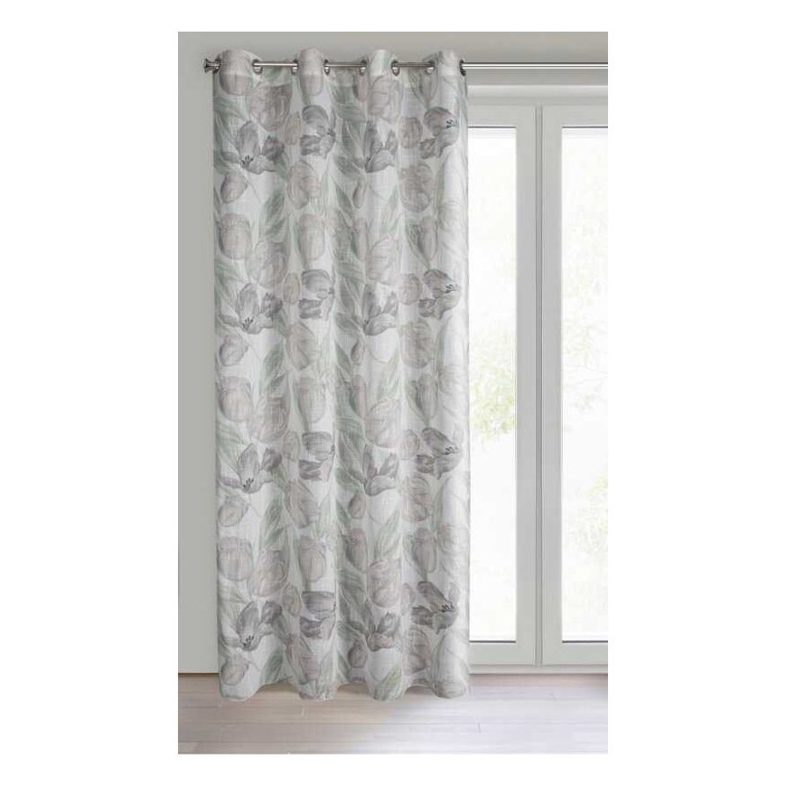 Euro curtains ZAS/MILLIE/NA+ZI 140X250 TRANSPARENT – 2