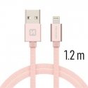 Swissten Textile Fast Charge 3A Lightning Data and Charging Cable 1.2m Swissten Textile Fast Charge 3A Lightning Data and Charging Cable 1.2m