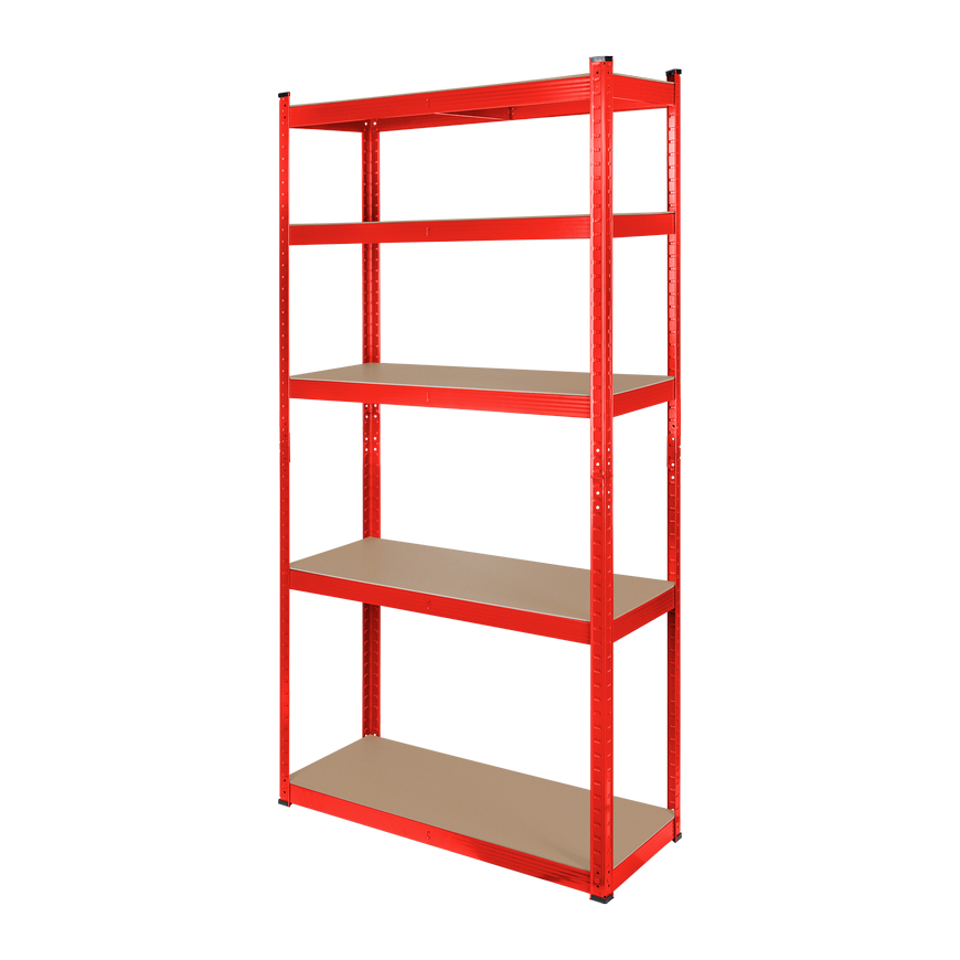 Metalinė sandėlio lentyna 180x90x40 raudona Rebel – 2