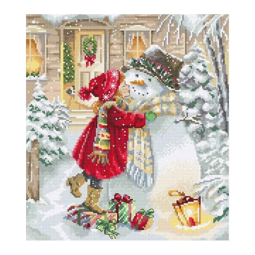 luca S Winter playtime 26x23cm SLETIL8057