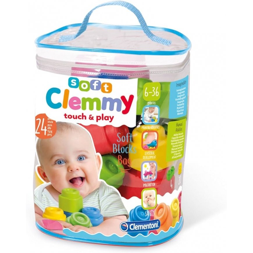 Clemmy blocks Bag with 20 blocks