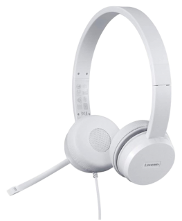 Lenovo&nbsp;110&nbsp;austiņas ar vadu galvas josla Biroja/zvanu centra USB&nbsp;tipa A pelēka
