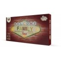 Wall lamp TelForceone RETRO metal sign LED Welcome Family Forever Light