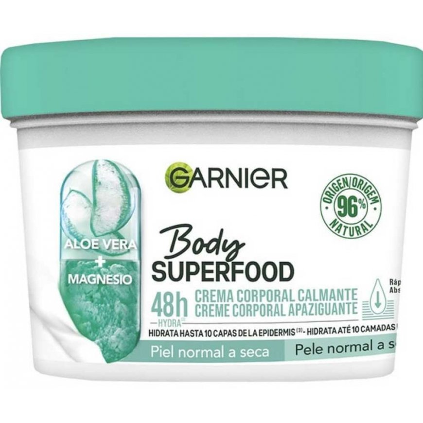 "Garnier Body Superfood Aloe Vera" soothing body cream 380ml – 2