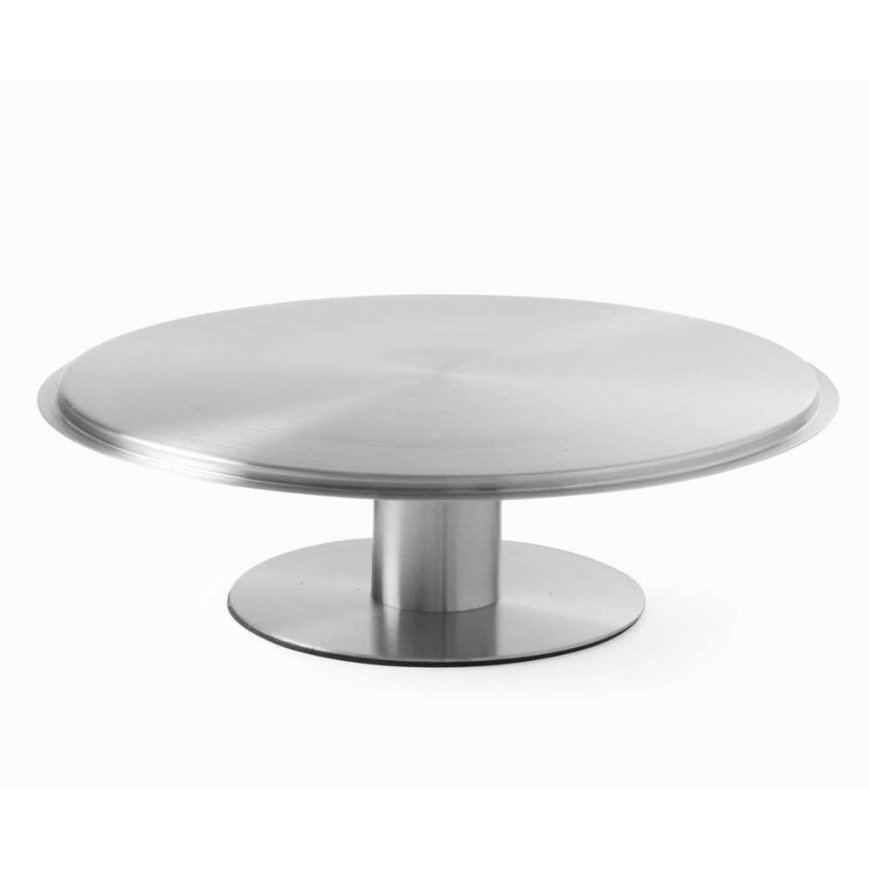 Hendi Stainless Steel Rotating Cake Stand