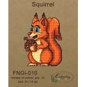 BOBKOV DENIS FOP, reg. No. 2893417695 Squirrel (beads) FBNGI-010 BOBKOV DENIS FOP, reg. No. 2893417695 Squirrel (beads) FBNGI-010