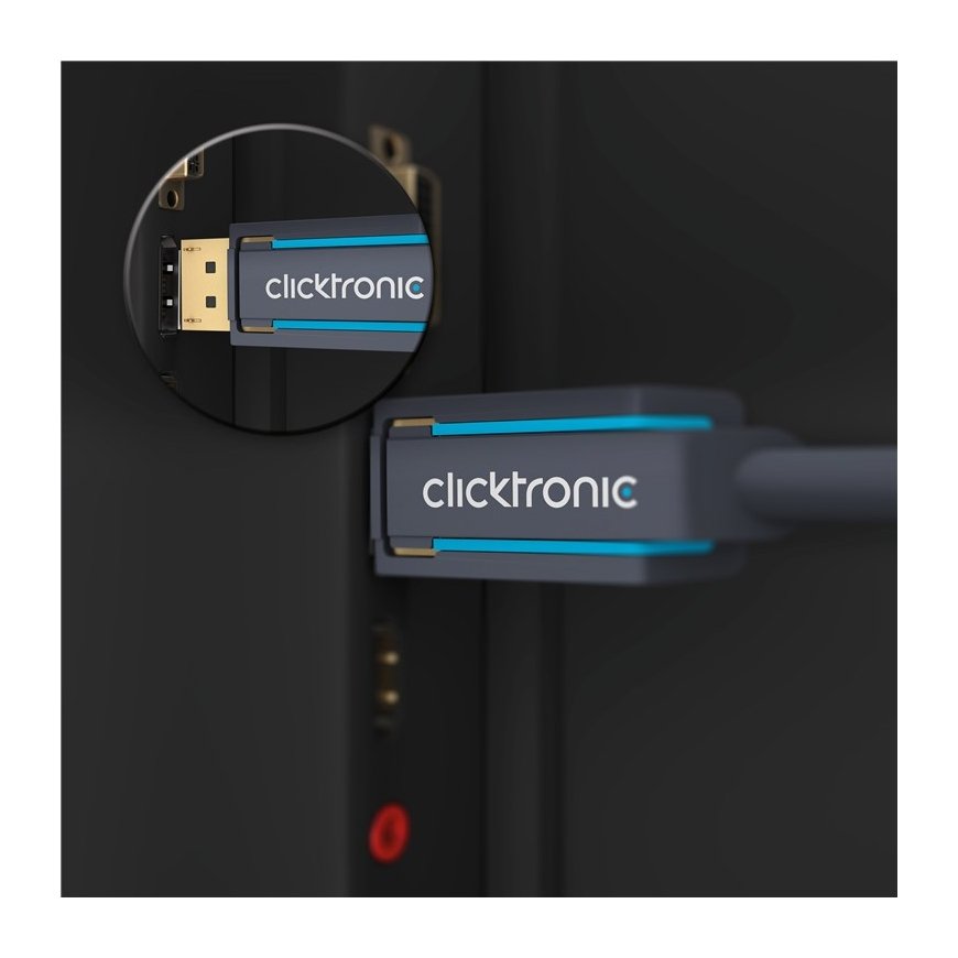 ClickTronic 40994 DisplayPort кабель 2 m Черный – 3