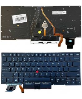 Keyboard LENOVO X1 Carbon Gen 7, with lighting, with trackpoint, US