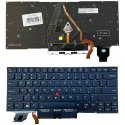 Keyboard LENOVO X1 Carbon Gen 7, with lighting, with trackpoint, US Keyboard LENOVO X1 Carbon Gen 7, with lighting, with trackpoint, US