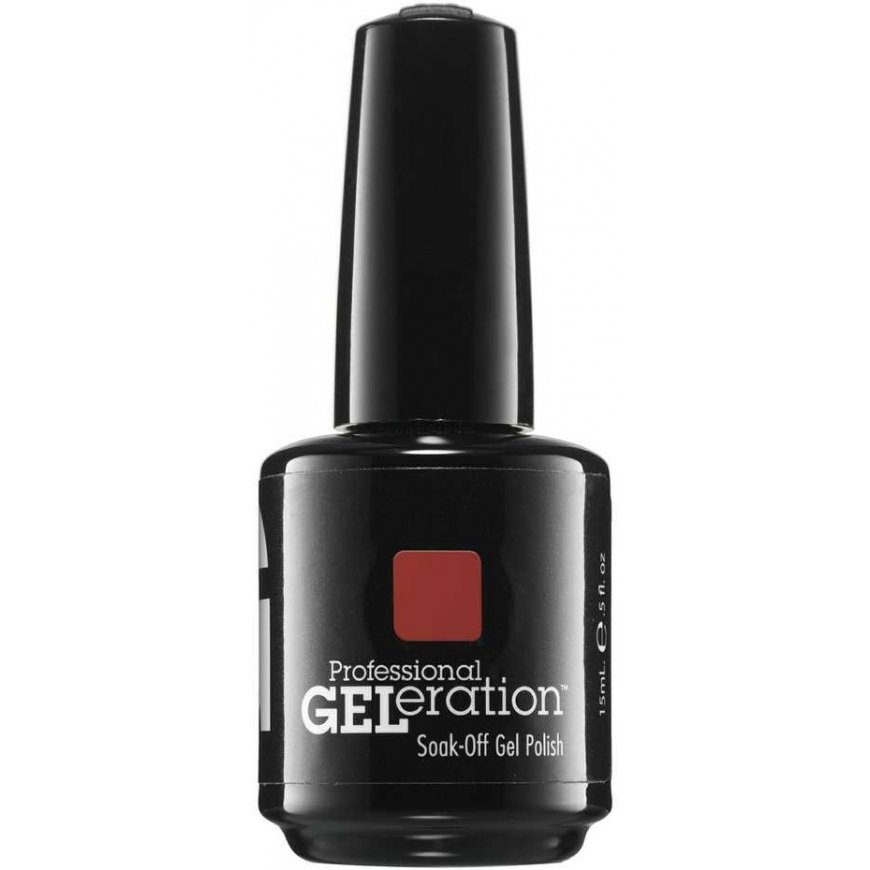 Jessica Jessica, Geleration Colors, Semi-Permanent Nail Polish, GEL-1177, Fallen Leaves, 15 ml For Women