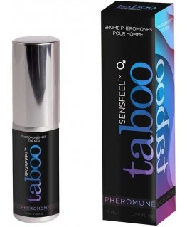 Ruf Taboo Sensfeel Kūno dulksna vyrams su feromonais, 15 ml
