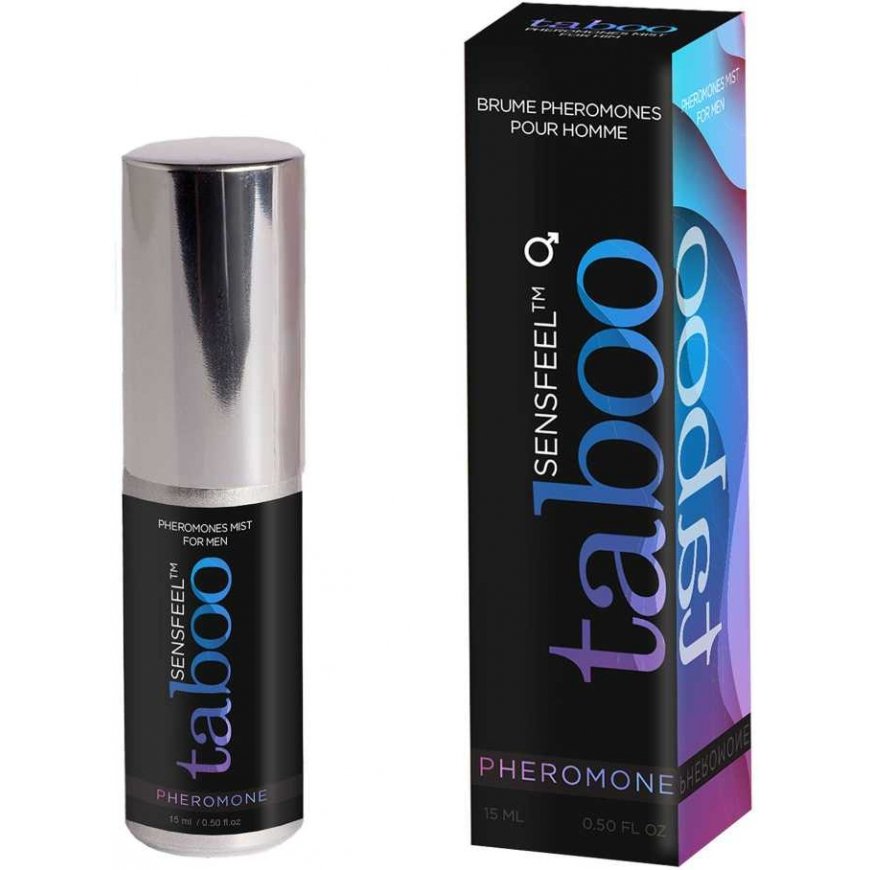 Ruf Taboo Sensfeel Kūno dulksna vyrams su feromonais, 15 ml – 3