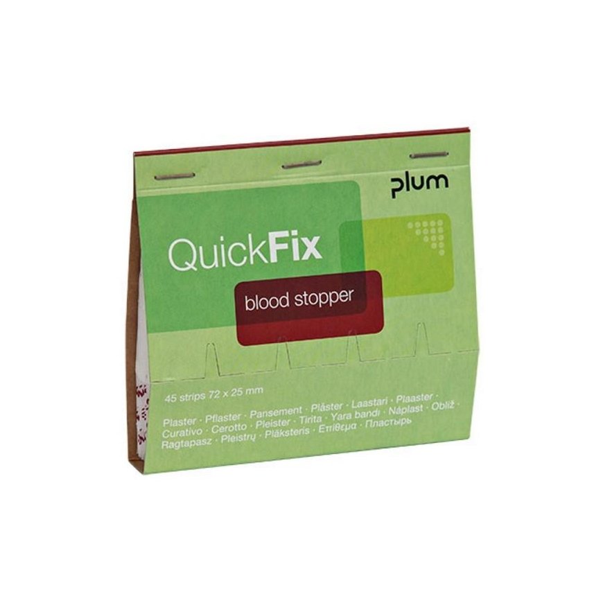 Plum Pleistrai QuickFix Blood Stopper (pakuotė 45 vnt.) – 2