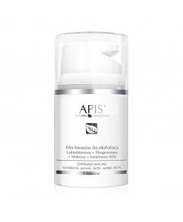 APIS APIS_Exfoliation Rūgščių mišinys šveitimui Lactobionic + Pyruvic + Lactic + Azelaic 40% 50ml