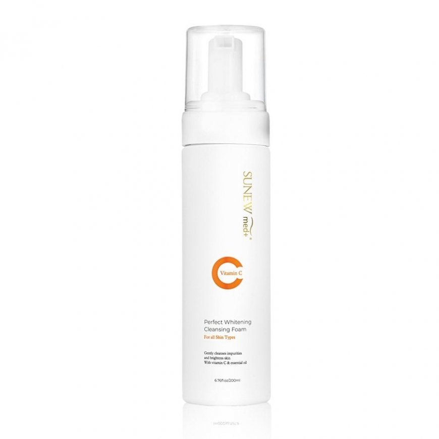 SunewMed+ Perfect Whitening Cleansing Foam active