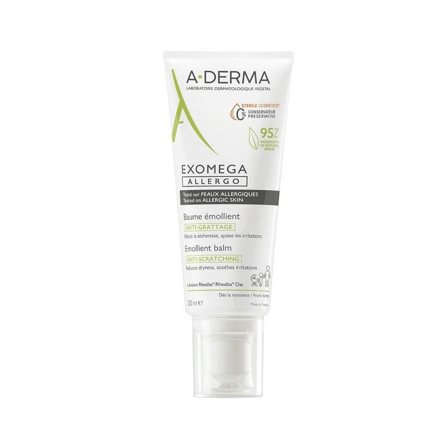 A-DERMA "Exomega Allergo" softening balm 200ml