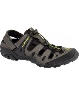 Lahti Pro SANDALAS PU / Knitted KHAKI-Juodas-Žalias, "42", LAHTI