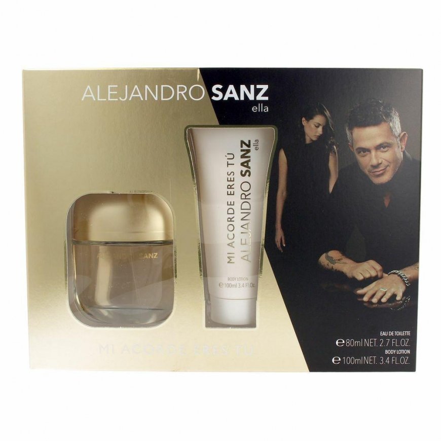 Alejandro Sanz Mi Acorde Eres Tu Eau De Toilette Purškiklis 100ml rinkinys 2 vnt