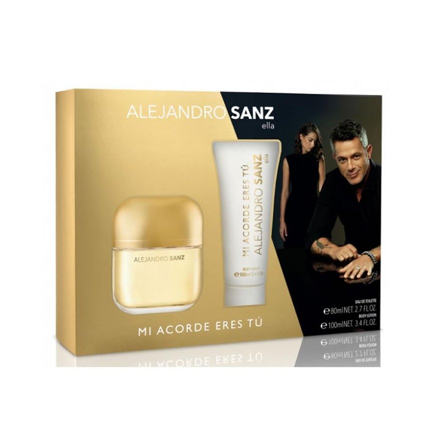 Alejandro Sanz Mi Acorde Eres Tu Eau De Toilette Spray 100ml set of 2 pcs – 2