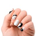 Nooves Premium Glam Baltas Cow Gel Foils 20 U Nooves Premium Glam Baltas Cow Gel Foils 20 U
