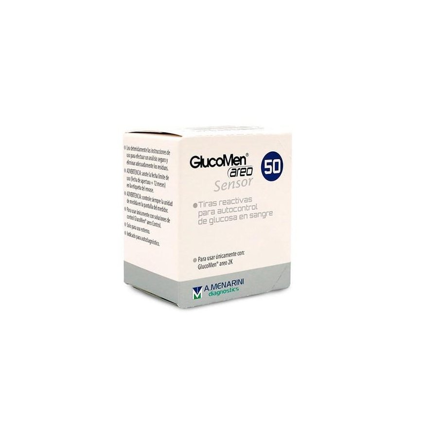 MENARINI Berlin-Chemie Glucomen Areo Sensor Glucosa 50 Tiras