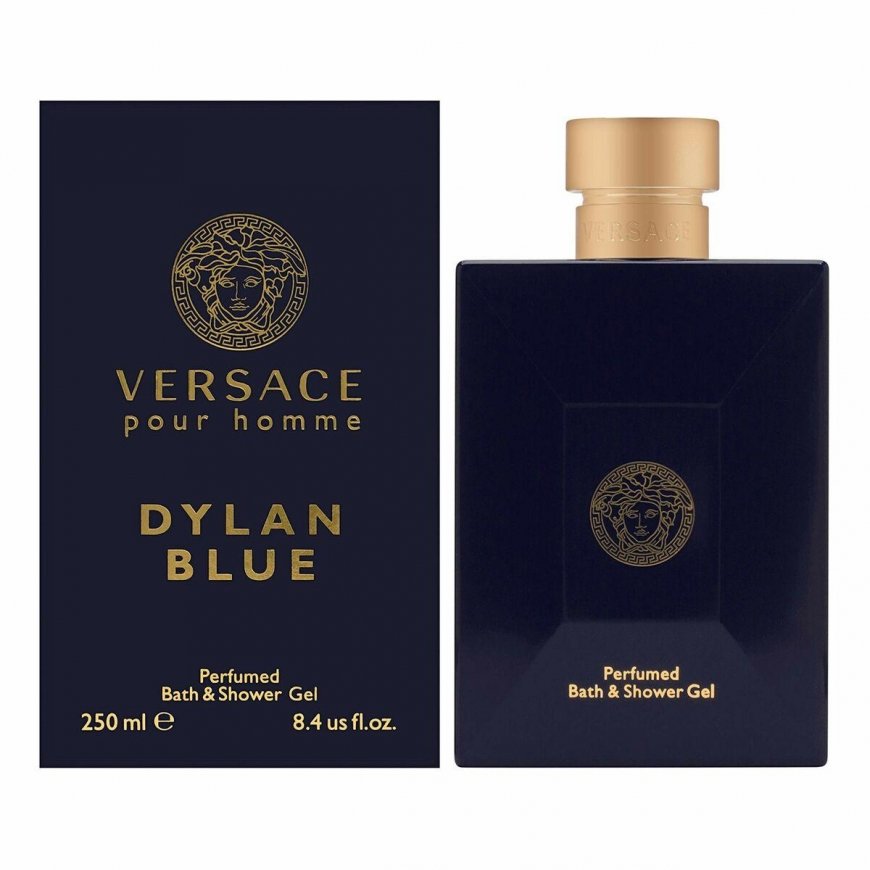 Versace Dylan Blue Pour Homme Bath & Shower gel perfumed shower gel for men, 250 ml – 3
