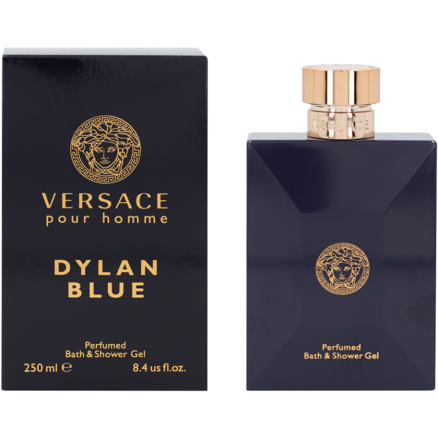 Versace Dylan Blue Pour Homme Bath & Shower gel perfumed shower gel for men, 250 ml – 5