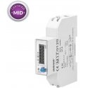 Orno Single-phase electricity meter, 100A, MID, 1 module, DIN TH-35mm, PV Orno Single-phase electricity meter, 100A, MID, 1 module, DIN TH-35mm, PV