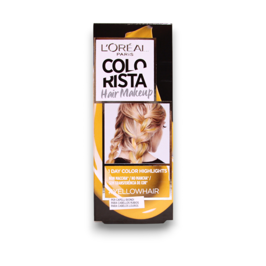 Loreal L'Oreal Paris, Colorista hair makeup, semi-permanent hair dye, YELLOWHAIR, 30 ml for women – 2