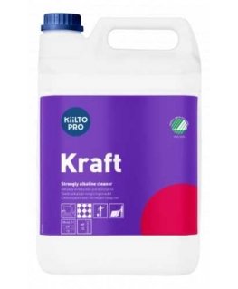 Stipriai šarminis ploviklis (riebalų šalinimo koncentratas) KIILTO Kraft, 5 l