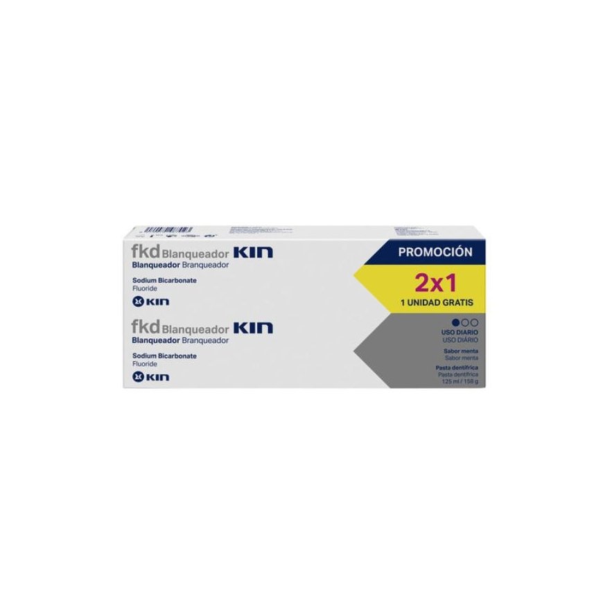 Kin Fkd Whitening Toothpaste 2x125ml