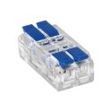 Orno 2 Wire Crimp Wiring Terminal Block Double Sided For Any Wire 0.75-4mm? IEC 250V/32A 50 pcs.